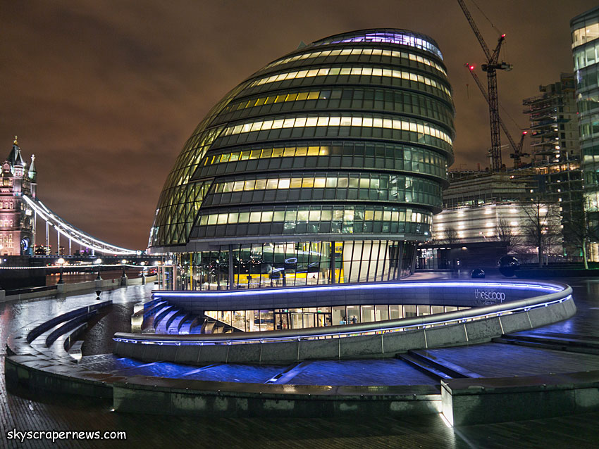 london city hall structure