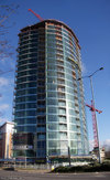 Velocity Tower under construction January 2008