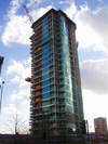 Velocity Tower under construction February 2008