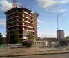 Velocity Tower under construction August 2007
